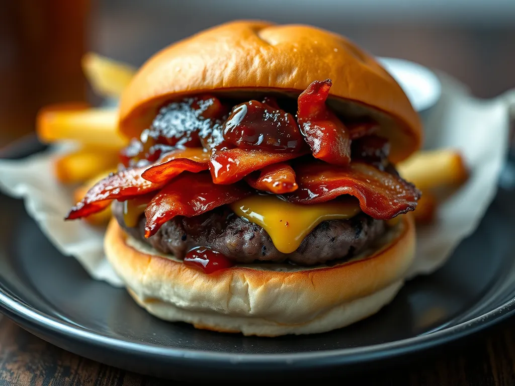 Bacon Jam Burger