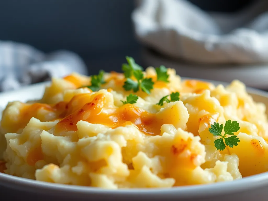 Cheesy Mashed Potatoes