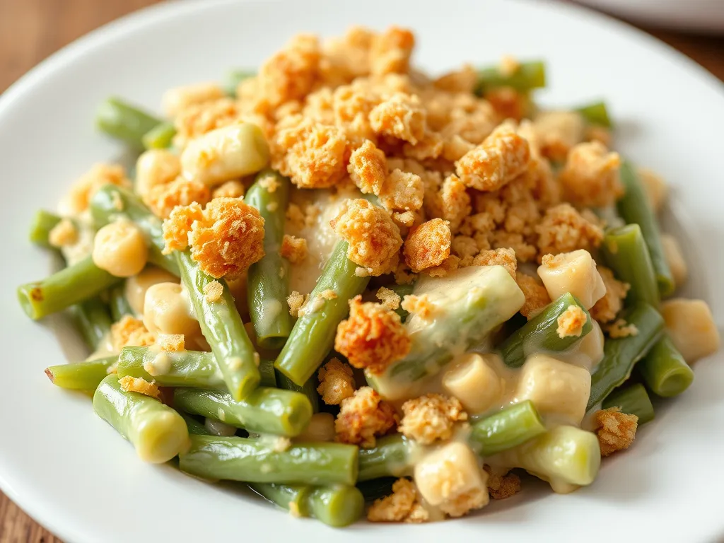 Classic Slow Cooker Green Bean Casserole