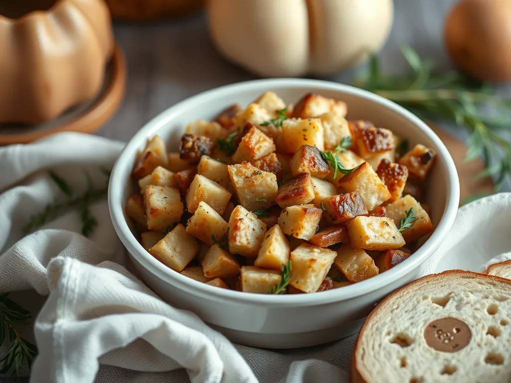 Classic Stuffing with Turkey Broth