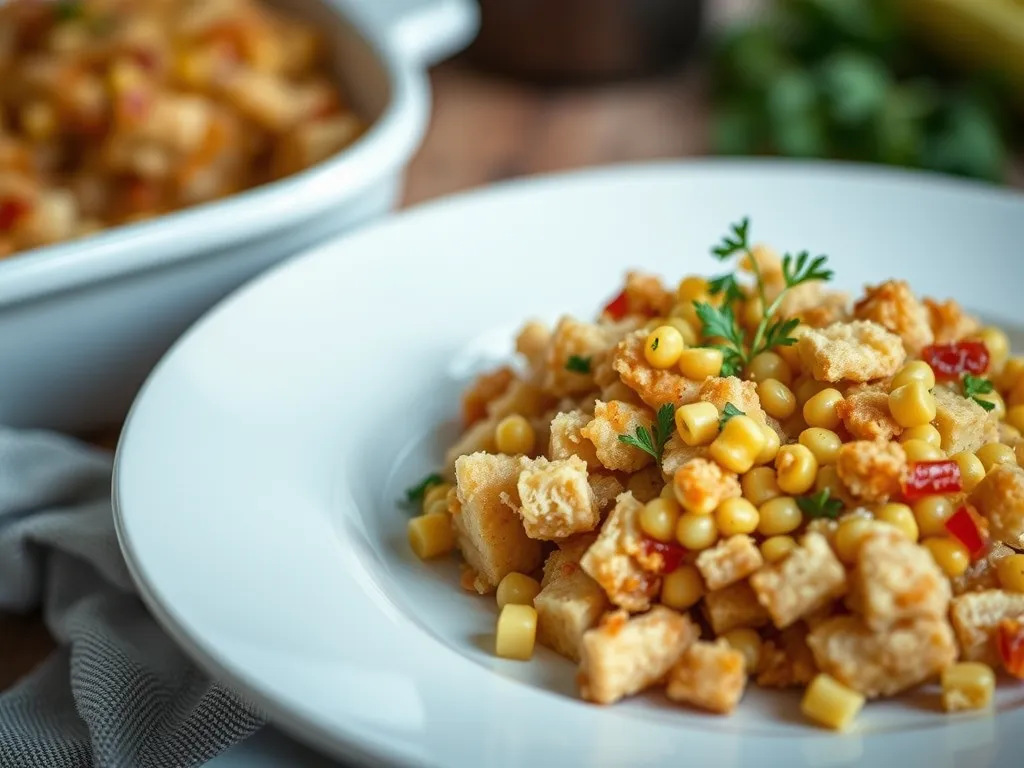 Cornbread Turkey Dressing