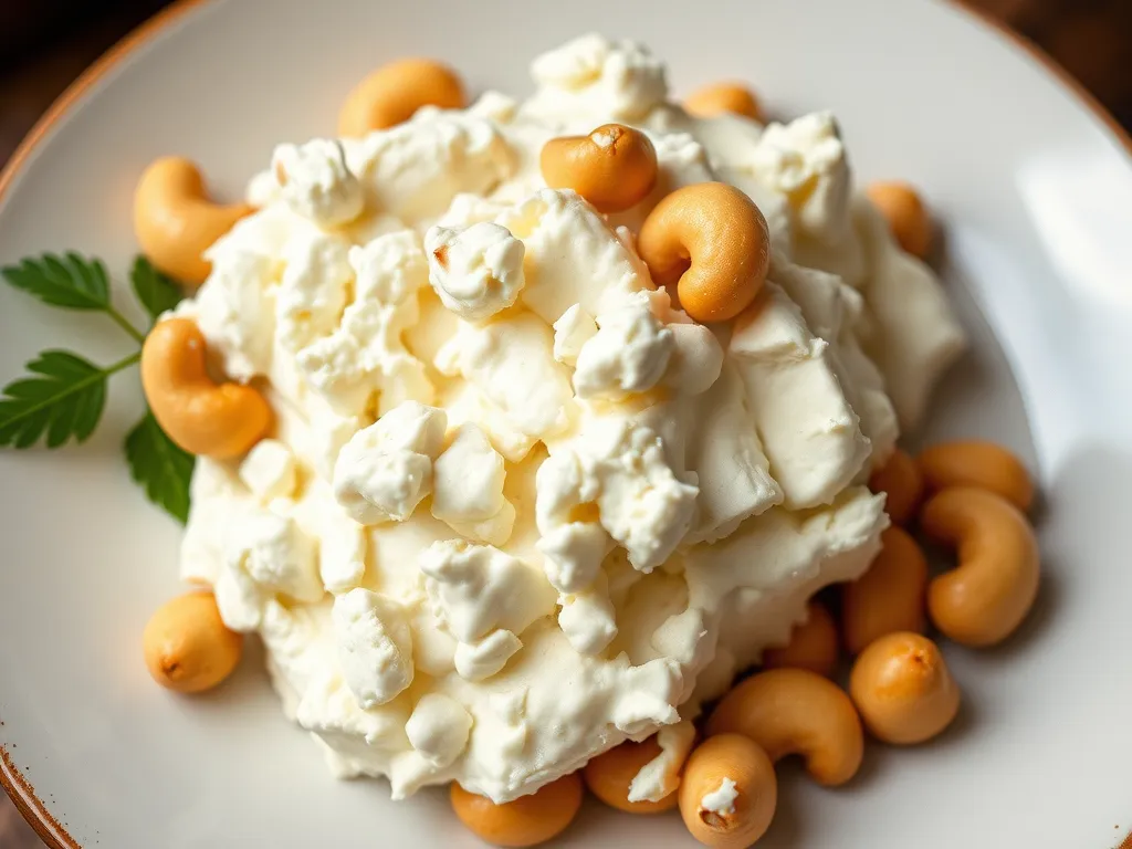 Cottage Cheese with Cashews