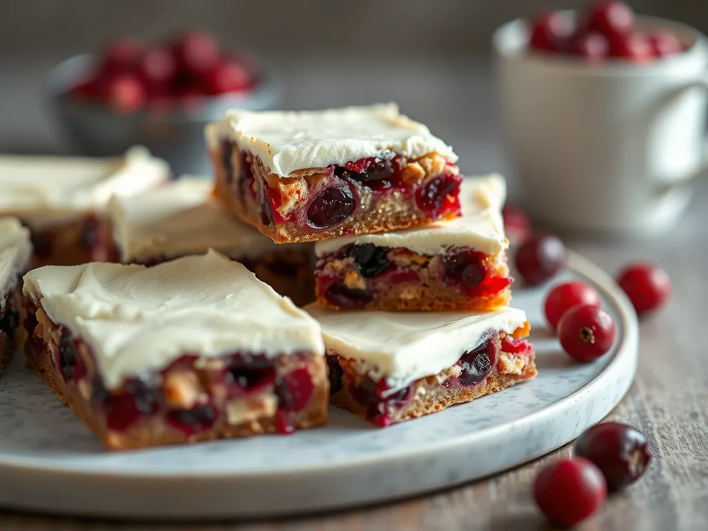 Cranberry Bliss Bars