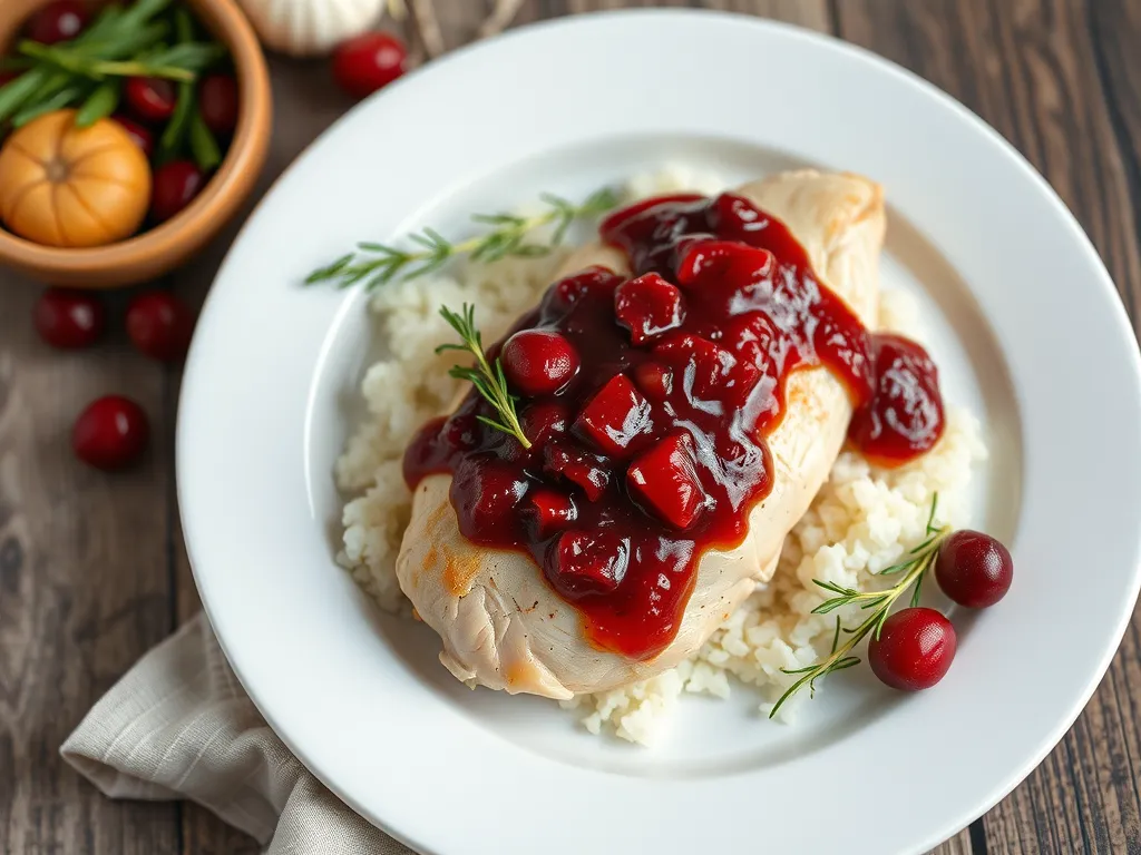 Cranberry Chicken