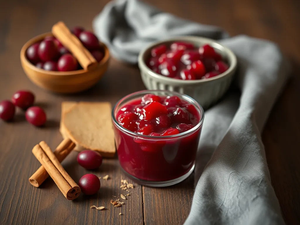 Cranberry Sauce with Cinnamon