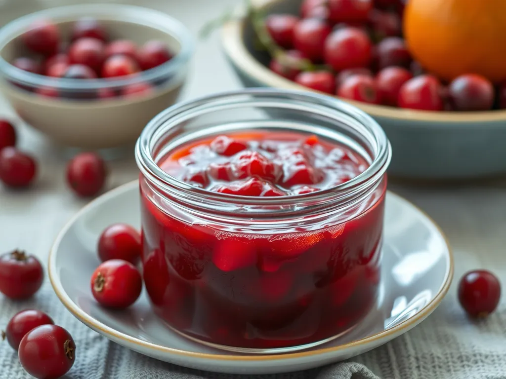 Cranberry Sauce with Orange Zest