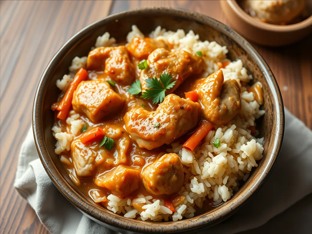 Crockpot Chicken and Rice