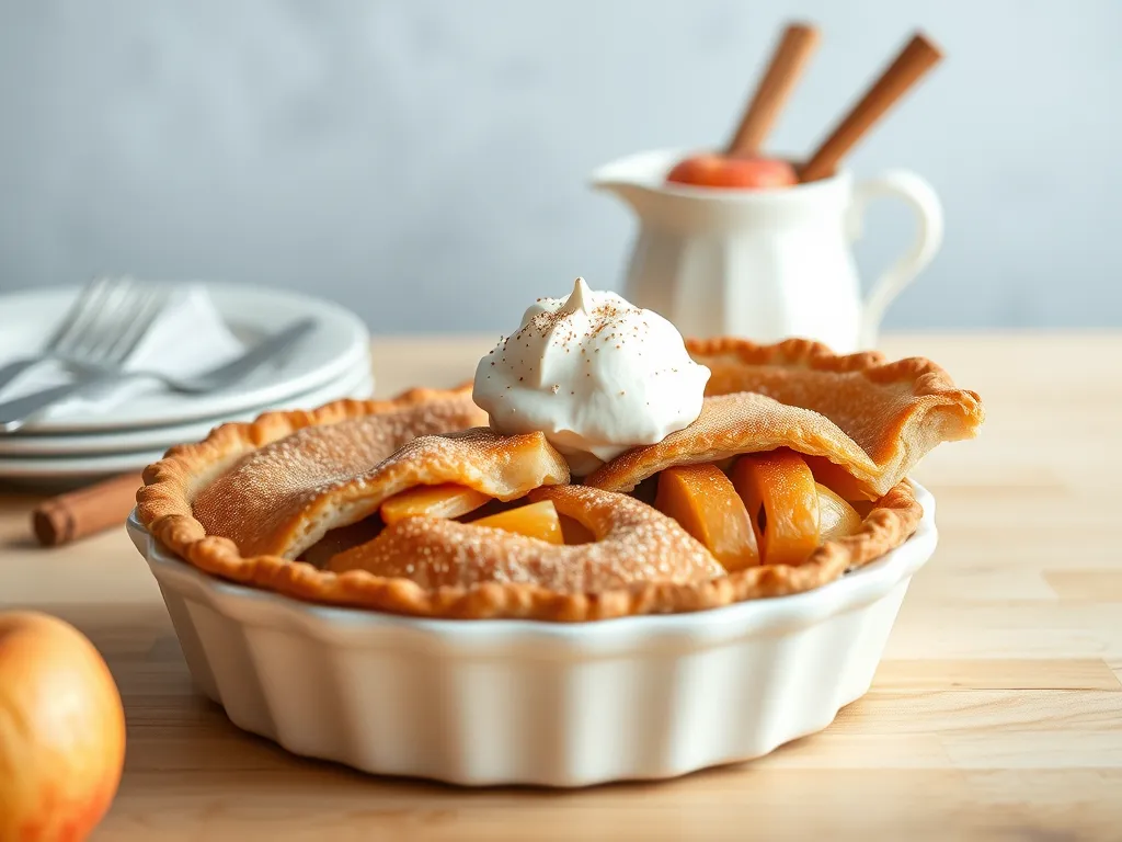 Easy Apple Pie with Cinnamon