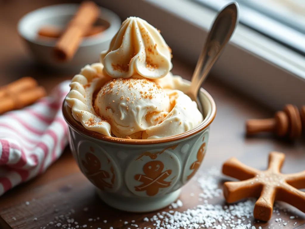 Gingerbread Ice Cream