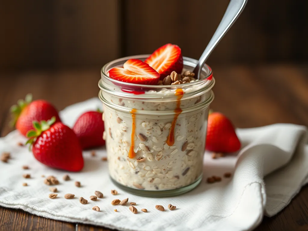 Gingerbread Overnight Oats