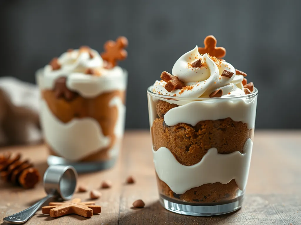 Gingerbread Yogurt Parfait