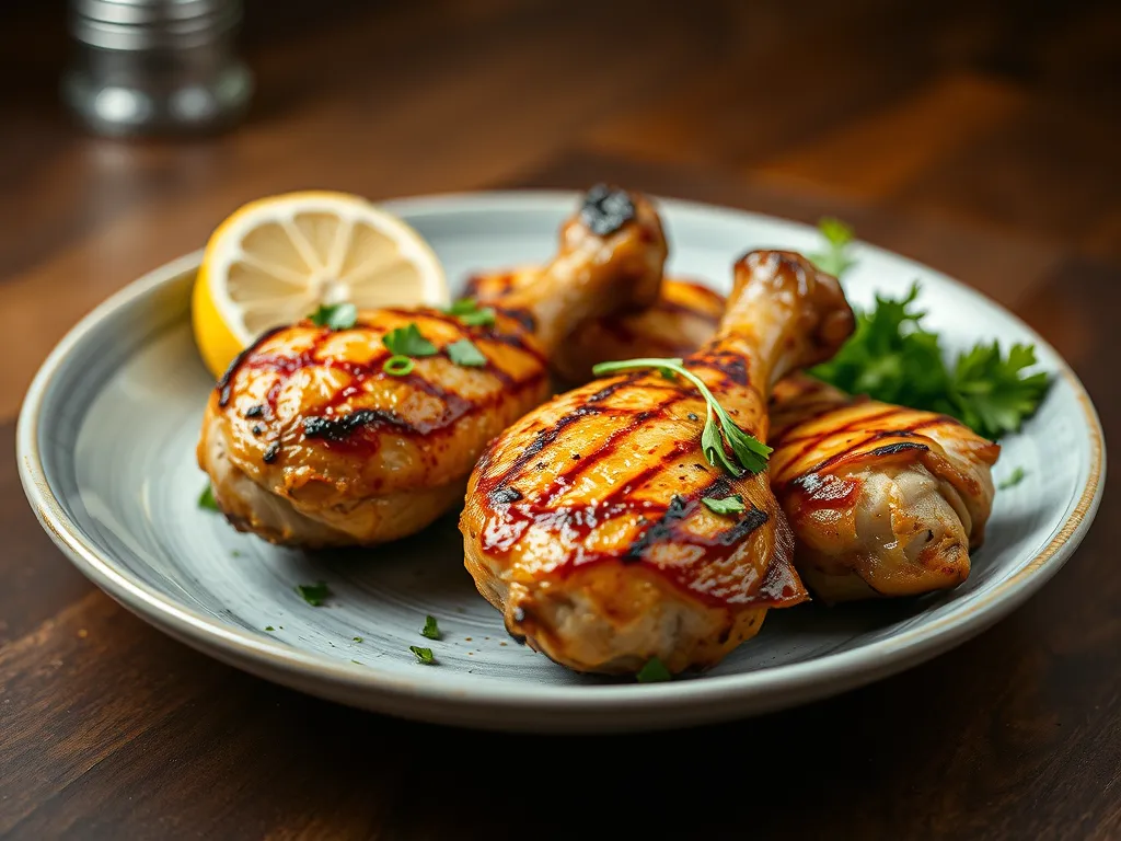 Grilled Chicken Drumsticks