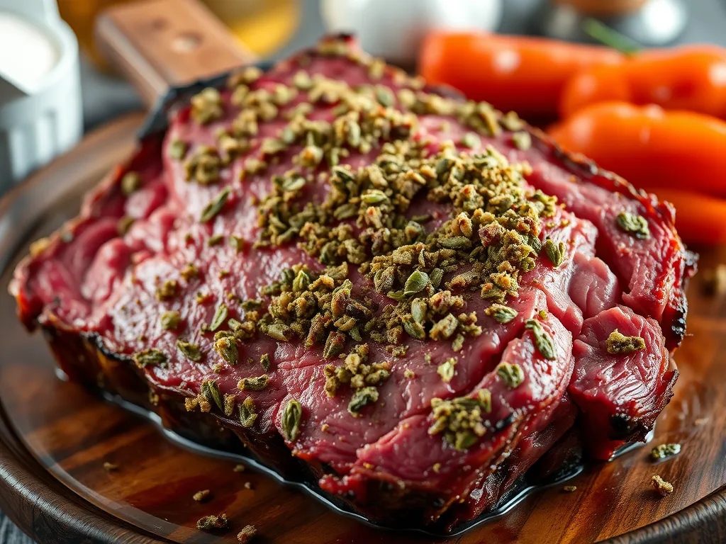 Herb-Crusted Prime Rib