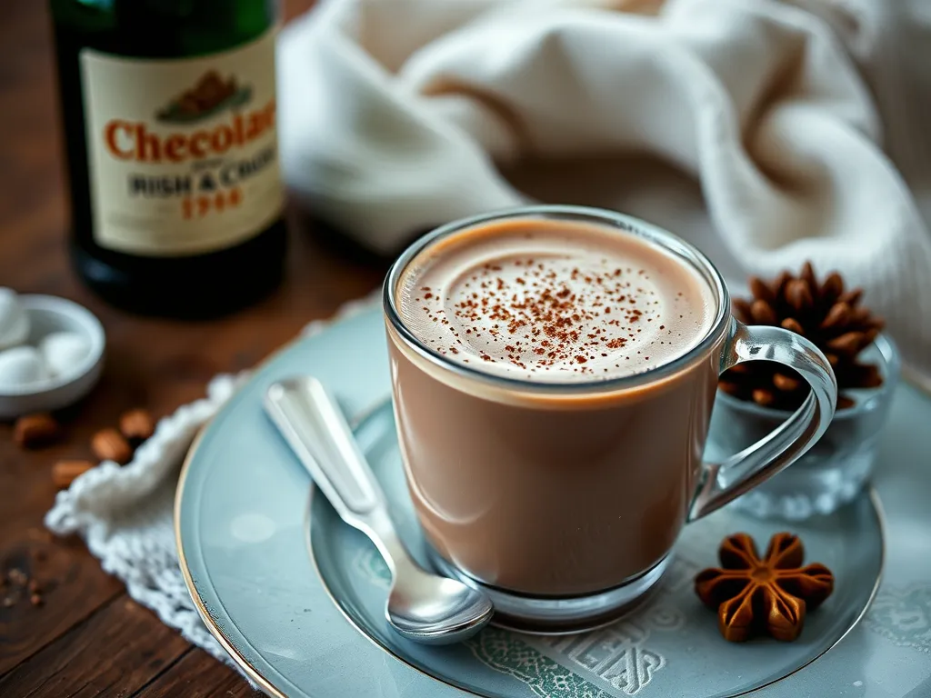 Irish Cream Hot Chocolate