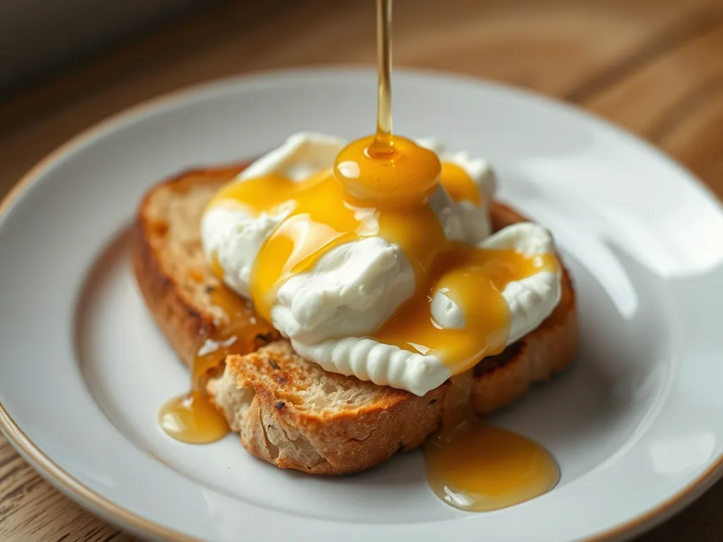 Mascarpone and Honey Toast