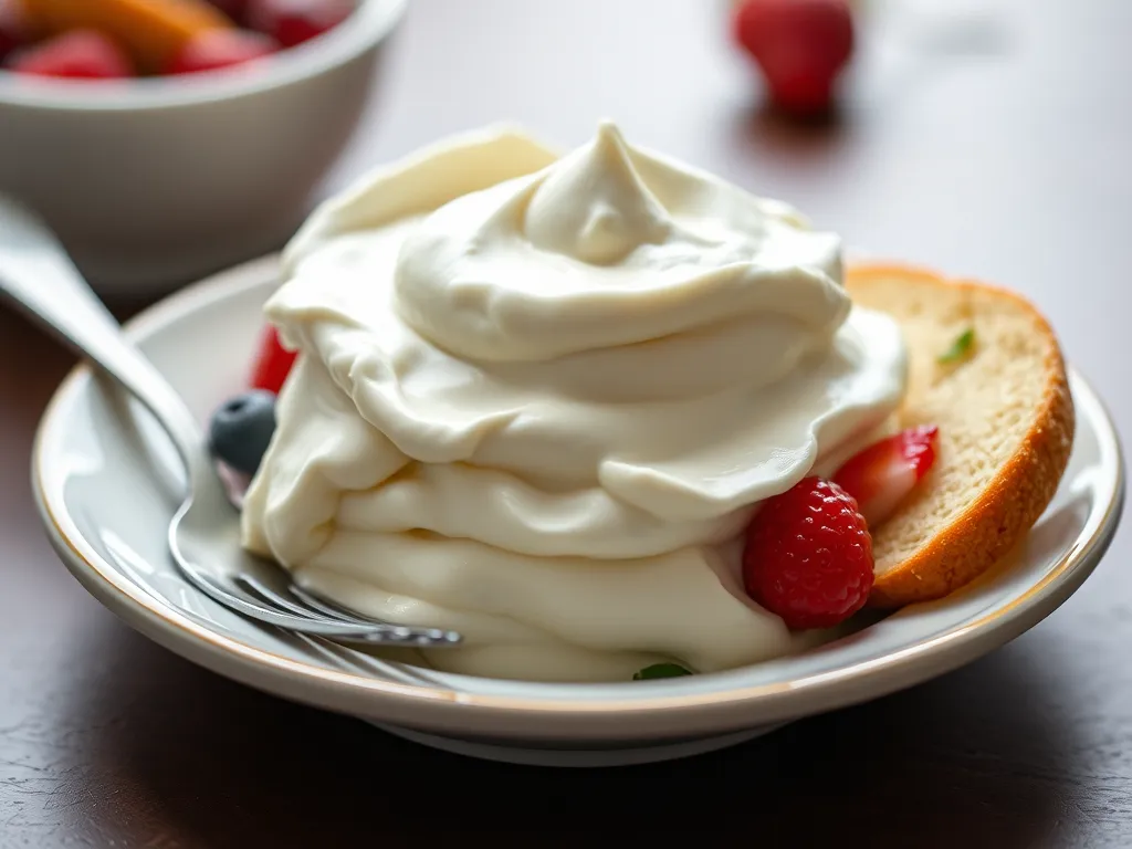 Mascarpone Cream for Desserts