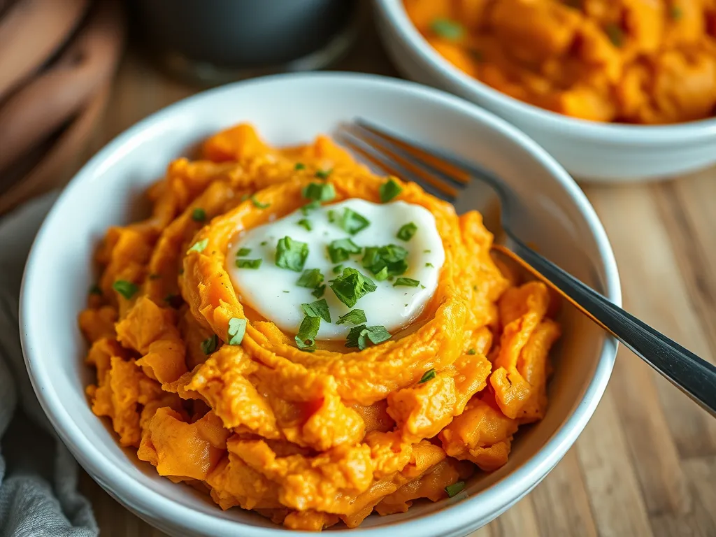 Mashed Sweet Potatoes