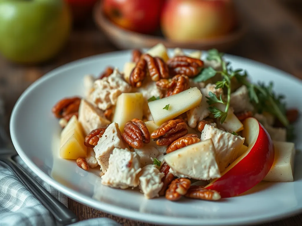 Quick Turkey Dressing with Apples and Pecans