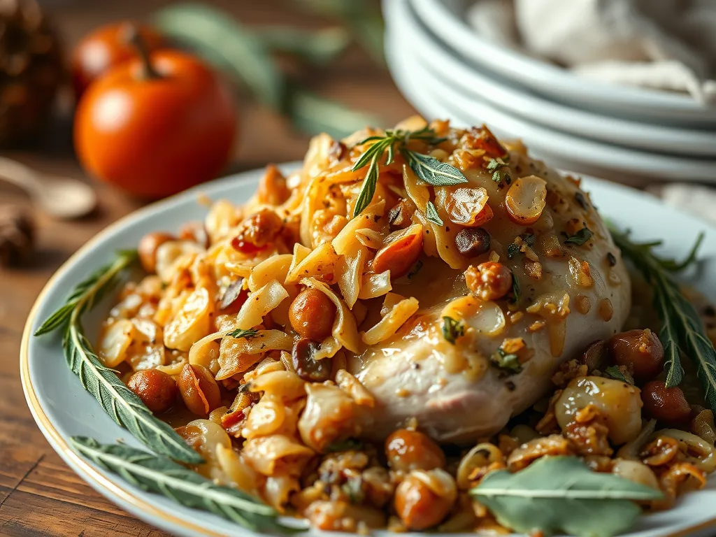 Sage and Onion Turkey Dressing