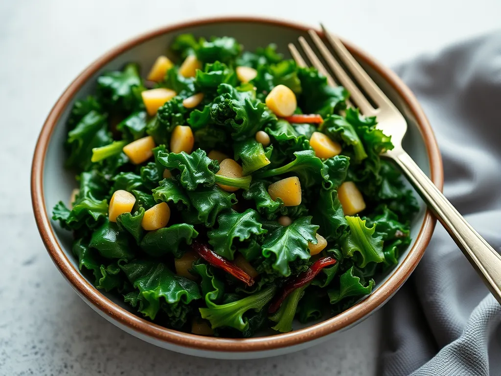 Simple Sautéed Kale