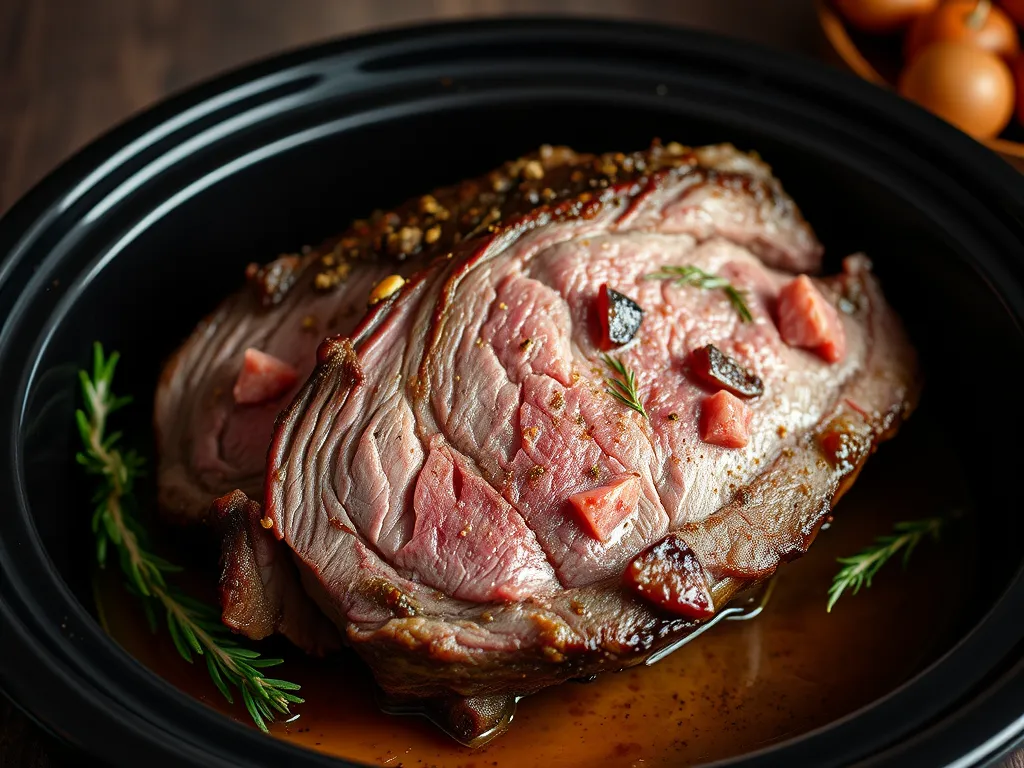 Slow Cooker Prime Rib