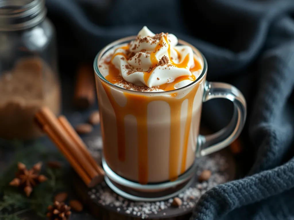 Spiked Salted Caramel Hot Chocolate